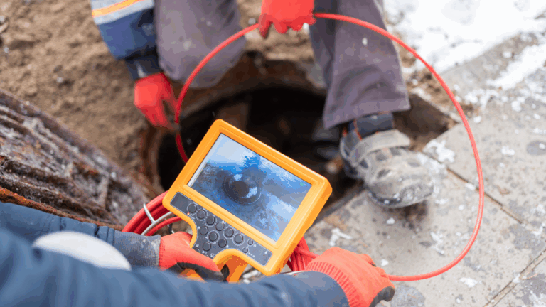 inspection camera canalisation