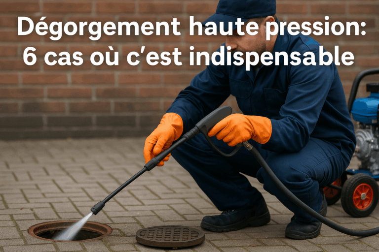 degorgement haute pression